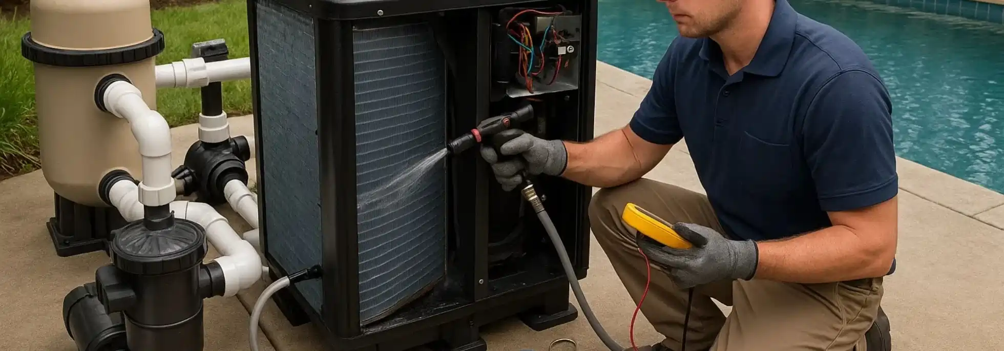  Swimming Pool Heater Repair - HVAC Shedden